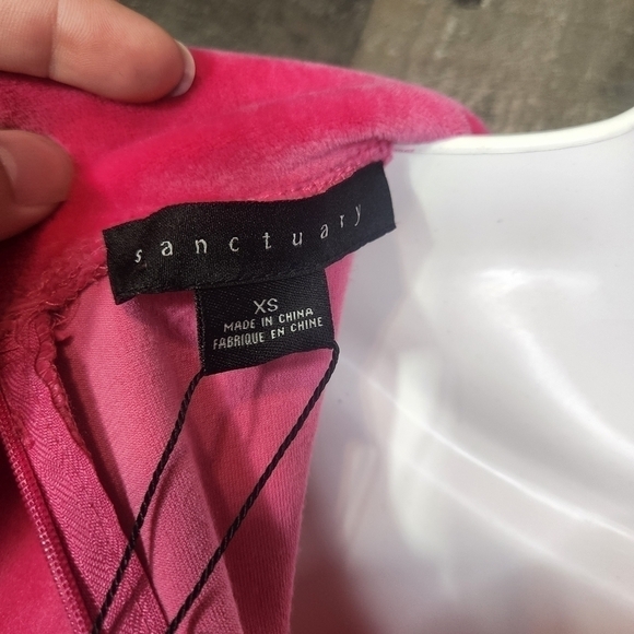 New Sanctuary Endless Night Velour Dress - Picture 8 of 8